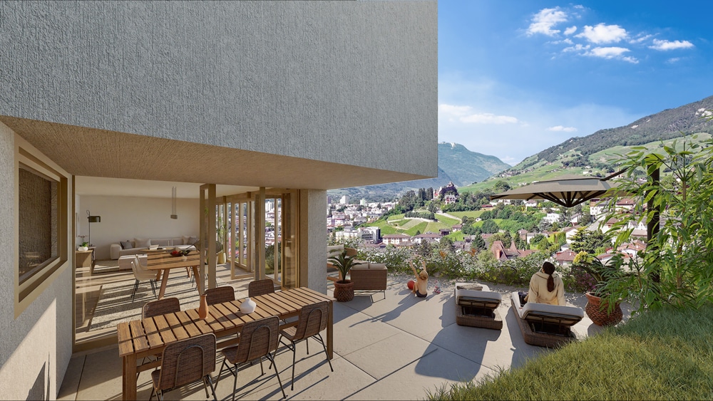 exoarq-photo-rendu-realiste-3d-vue-interieure-cuisine-promotion-immobiliere-valais